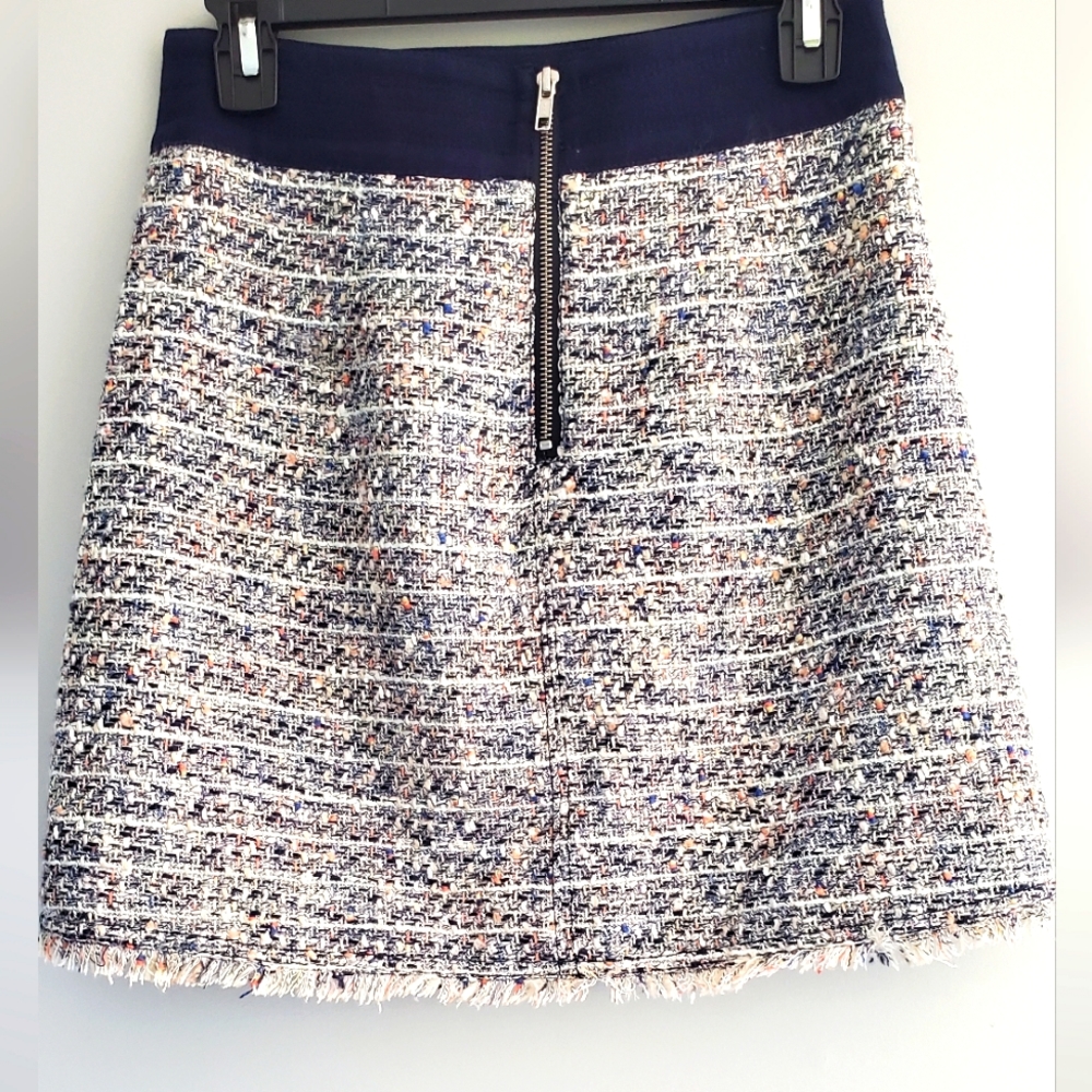 J.Crew tweed mini pocket skirt|Size:0 - Picture 2 of 9